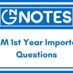 GNM 1st Year Important Questions